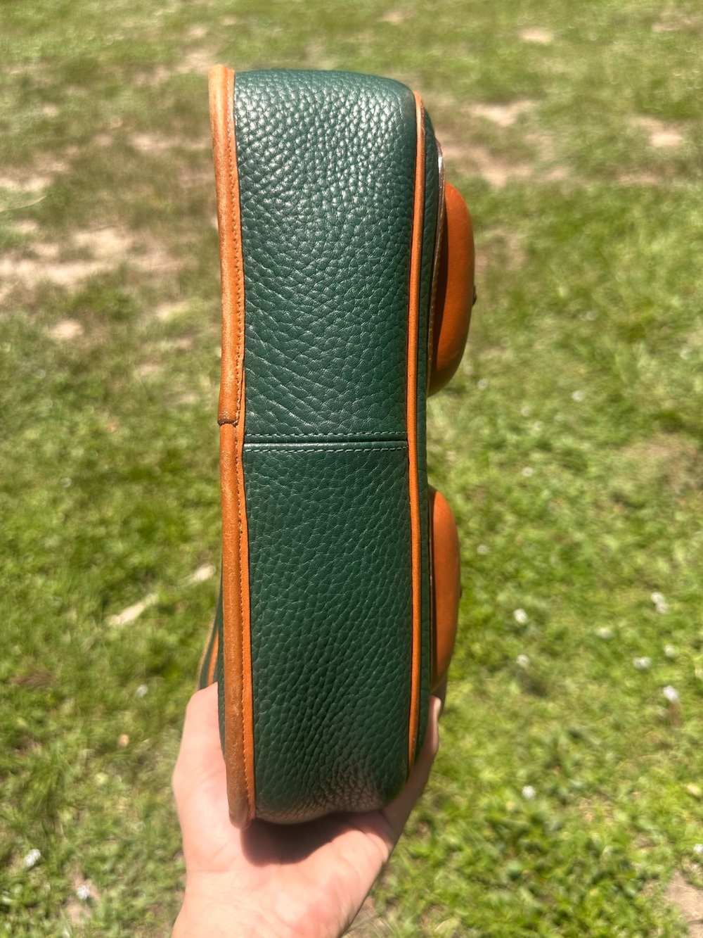 Dooney & Bourke vintage Double Pocket Outback Carrier purse - Picture 5 of 13
